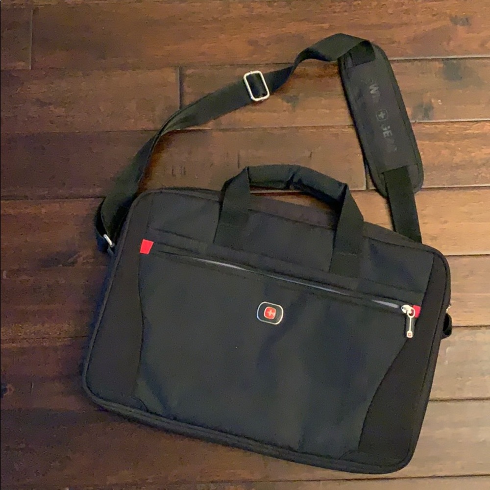 Swiss Gear Padded Computer Bag w/ trolley strap